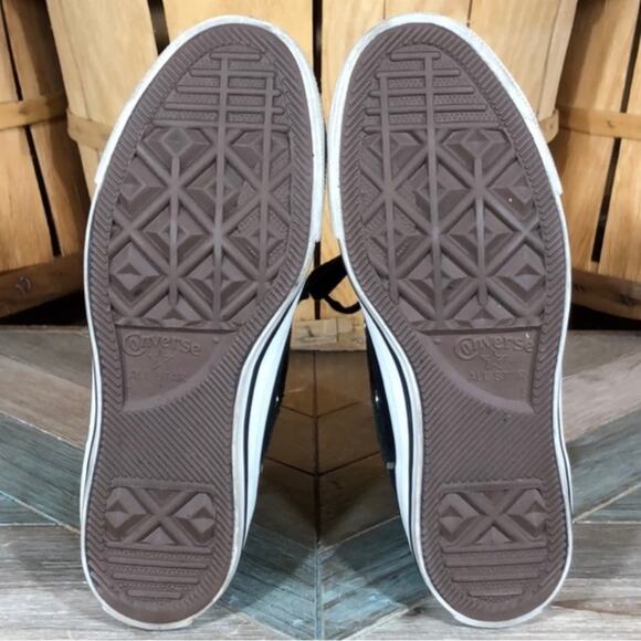 Converse Andover High Black Suede Fleece Lined Hi Sneaker Boots Womens Size 7 - Picture 9 of 10